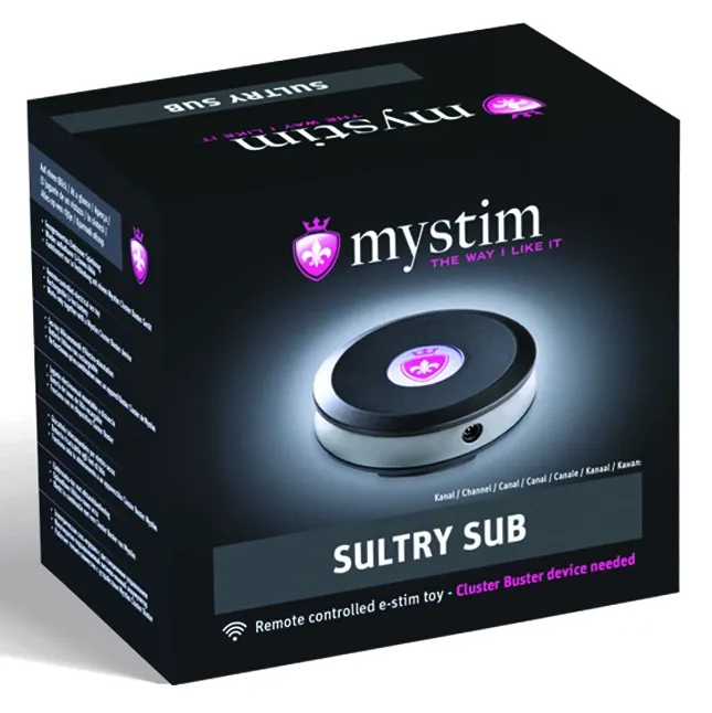 Bezdrátový přijímač Mystim Sultry Subs, kanál 2, pro Cluster Buster - obrázek 2