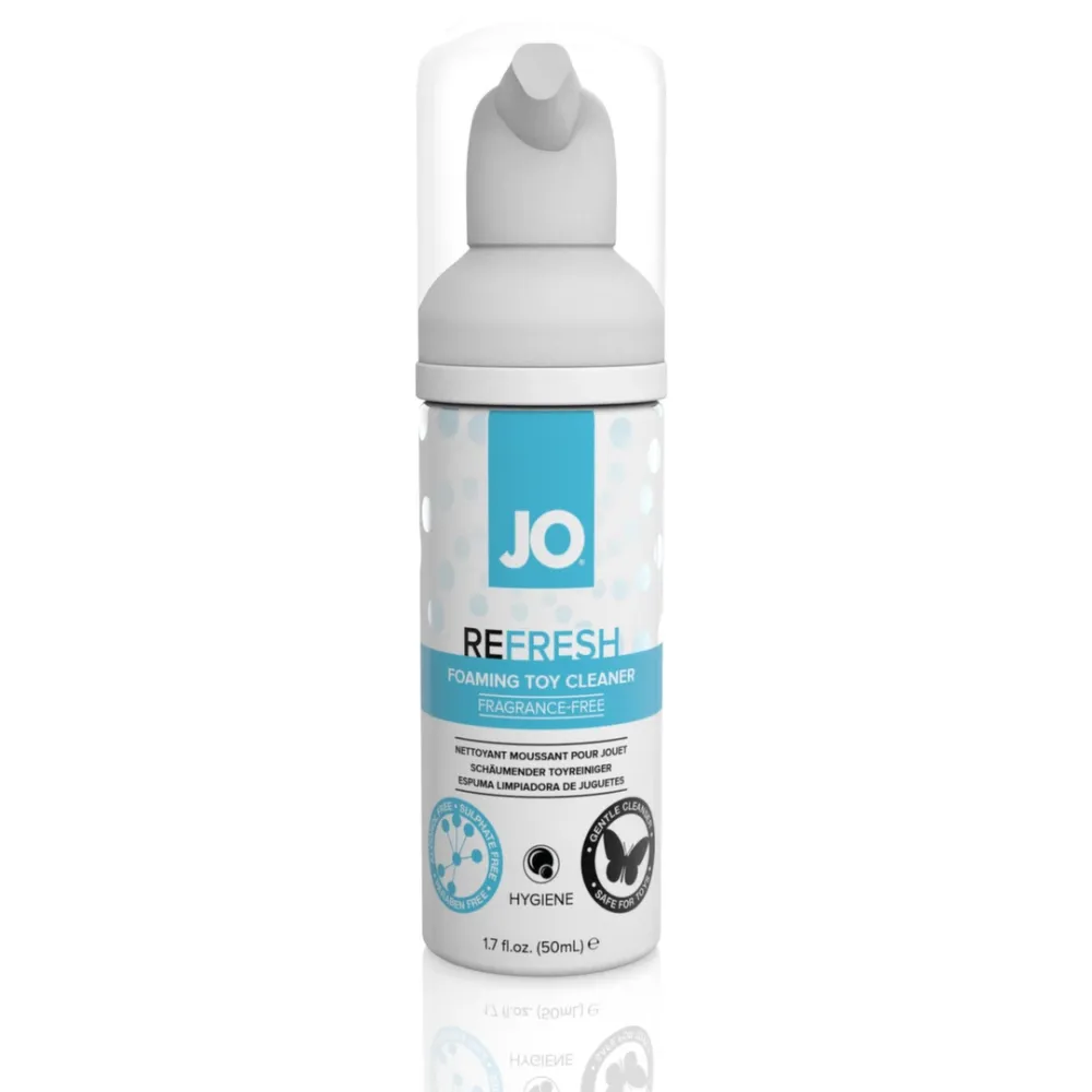 Pěnový čistič pomůcek System JO Refresh Foaming Toy Cleaner, 50 ml