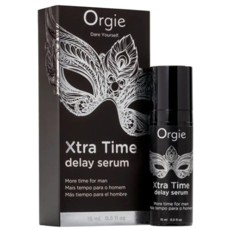 Sérum na oddálení ejakulace Orgie Xtra Time, silikonové, bez anestetik, 15 ml - obrázek 4