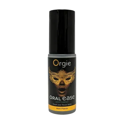 Sprej do úst a krku pro orální sex Orgie Oral Ease, máta