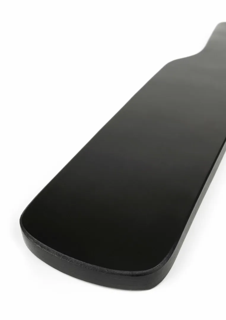 Kožená plácačka Ouch! Spank Paddle, černá - obrázek 5