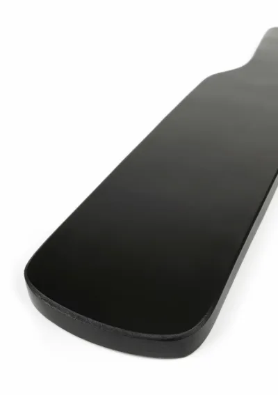 Kožená plácačka Ouch! Spank Paddle, černá - obrázek 5