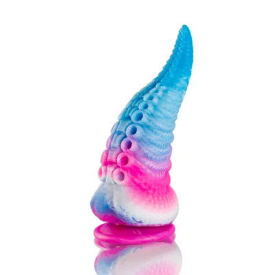 Silikonové dildo chapadlo EPIC Phorcys, malé, 17 cm, modré - obrázek 2