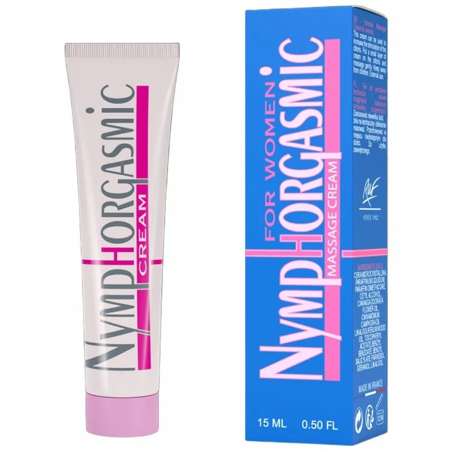 Stimulační krém na klitoris RUF Nymphorgasmic, 15 ml