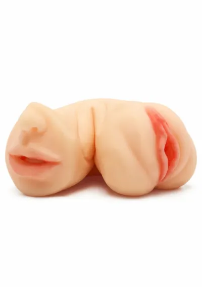 Masturbátor se dvěma vstupy Hidden Desire Tight Flip Fucker, ústa a vagína - obrázek 4