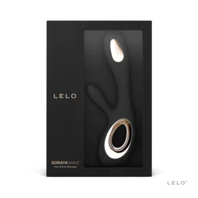 Rabbit vibrátor LELO Soraya Wave s pohybem WaveMotion, černý - obrázek 2
