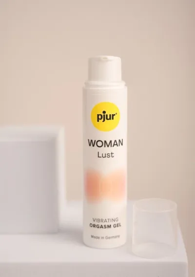 Stimulační gel na klitoris pjur Woman Lust, na vodní bázi, 15 ml - obrázek 3