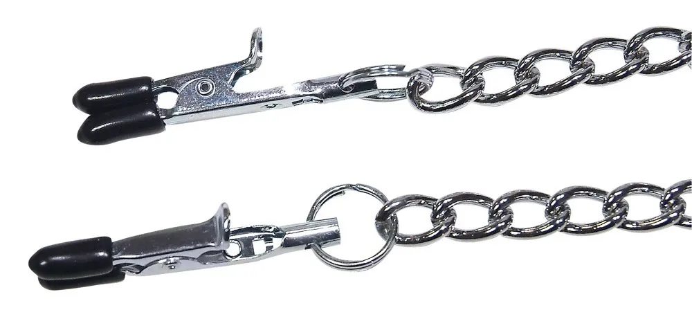 Řetízkový postroj se svorkami You2Toys, nastavitelný, kov, 60 cm - obrázek 4