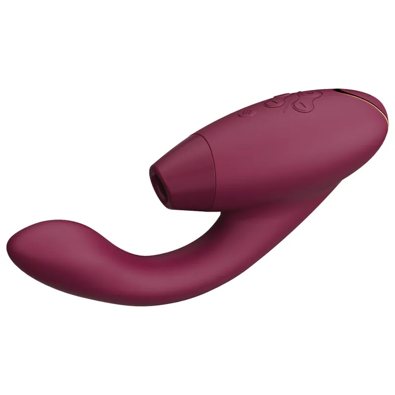 Rabbit vibrátor s tlakovým stimulátorem klitorisu Womanizer Duo 2, bordó - obrázek 5