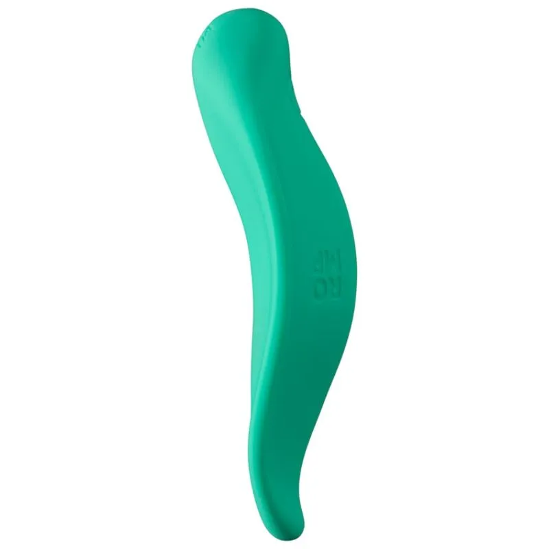 Vibrátor na klitoris ROMP Wave, ergonomický, tyrkysově zelený - obrázek 7