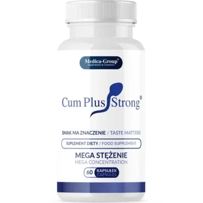 Kapsle pro silnější ejakulaci Medica-Group Cum Plus Strong, 60 ks