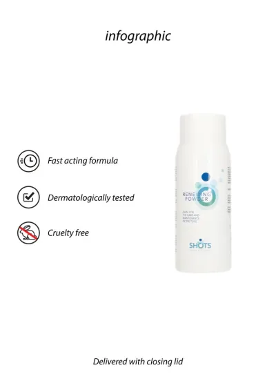 Ošetřující pudr Pipedream Renewing Powder pro pomůcky z TPE, 100 g - obrázek 8