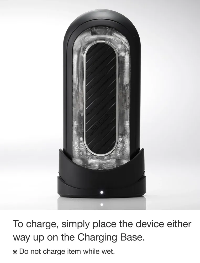 Vibrační masturbátor Tenga Flip Zero Gravity, černý, 18 cm - obrázek 8