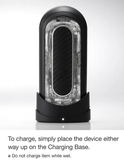 Vibrační masturbátor Tenga Flip Zero Gravity, černý, 18 cm - obrázek 8