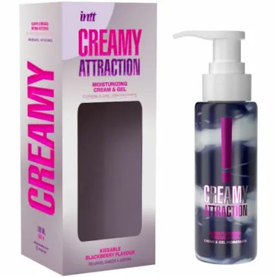 Hydratační krém a gel na líbání INTT Releases, příchuť ostružina, 100 ml - obrázek 3