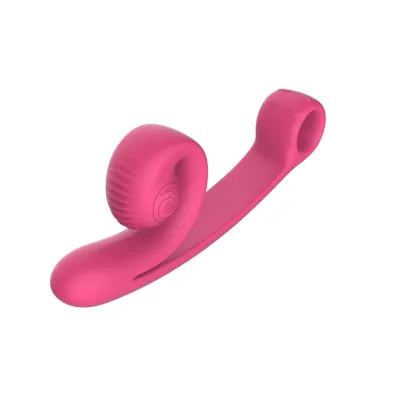 Vibrátor Snail Vibe Curve na bod G a klitoris, růžový - obrázek 3