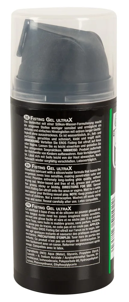 Lubrikační gel na fisting EROS Fisting Gel UltraX, 100 ml - obrázek 3
