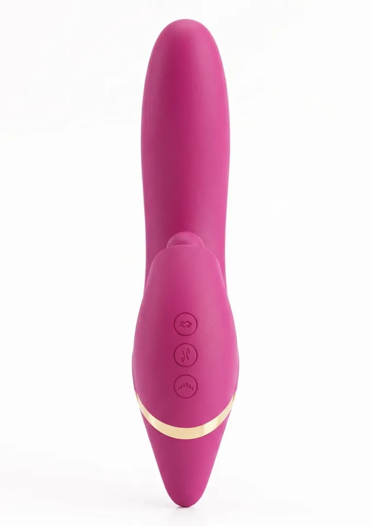 Přirážecí vibrátor Xocoon Triple Thrill Climaxer se 3 motory, silikon, vodotěsný - obrázek 3