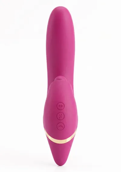 Přirážecí vibrátor Xocoon Triple Thrill Climaxer se 3 motory, silikon, vodotěsný - obrázek 3