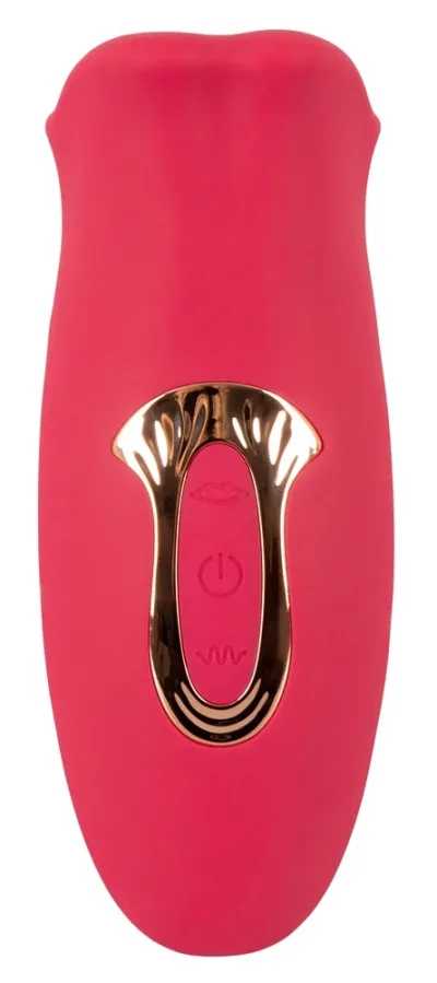 Vibrátor s pohyblivými rty You2Toys Oral Fun, silikonový, růžový, 13 cm - obrázek 6