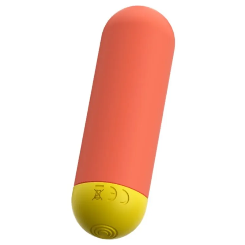 Minivibrátor ROMP Riot, oranžovo-žlutý - obrázek 6