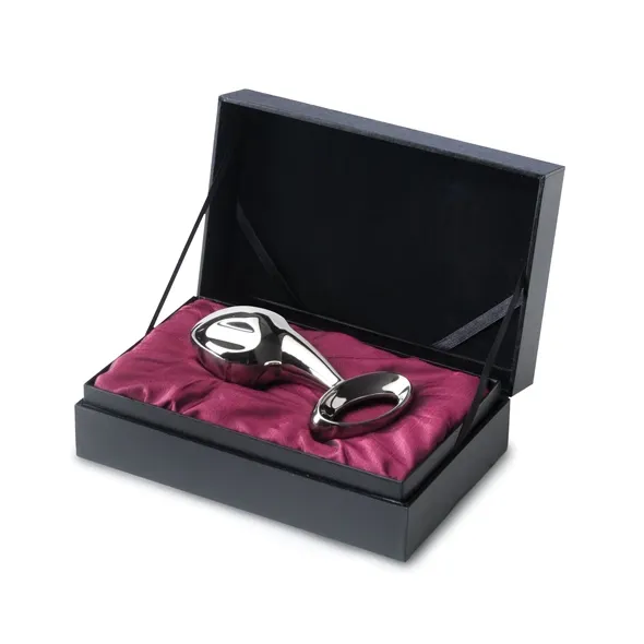 Kovový anální kolík njoy Pure Plug 2.0, velký, 8,9 cm - obrázek 6