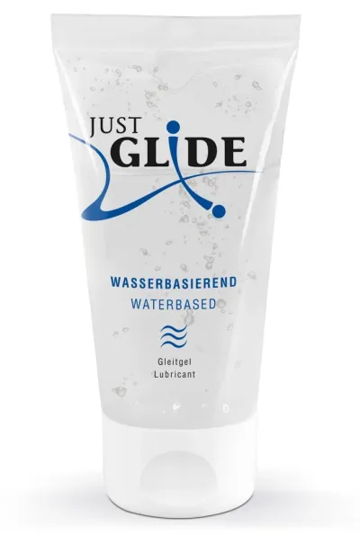 Lubrikační gel na vodní bázi Just Glide, 50 ml