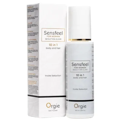 Elixír na tělo a vlasy s feromony Orgie Sensfeel for Woman 10 v 1, 100 ml - obrázek 3