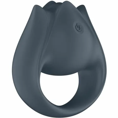 Vibrační erekční kroužek a prstový vibrátor Satisfyer Perfect Pair 2, šedý - obrázek 5