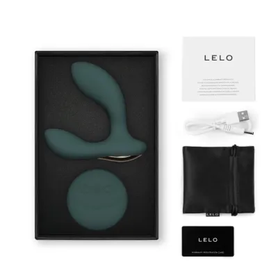 Stimulátor prostaty LELO Hugo 2 Remote s dálkovým ovládáním, zelený - obrázek 2