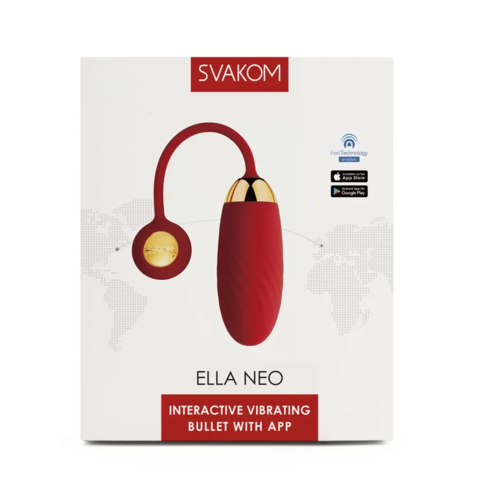 Vibrátor Svakom Ella Neo Connexion s ovládáním aplikací, vodotěsný, růžový - obrázek 4