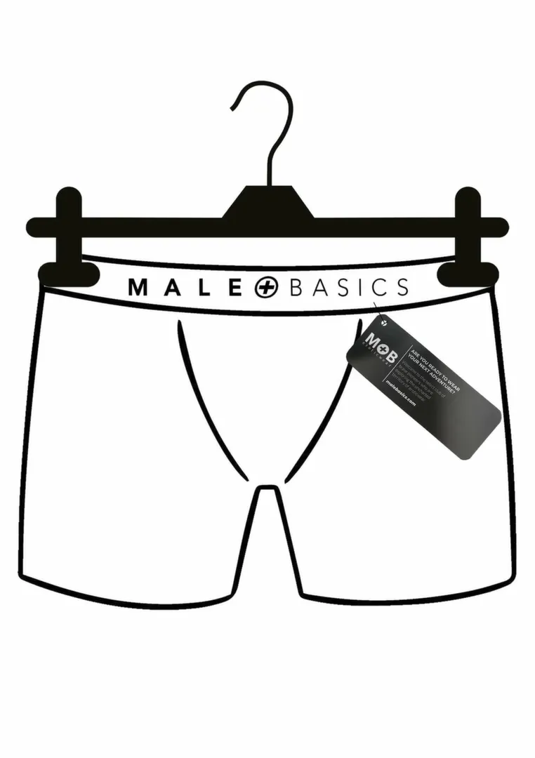 Pánské boxerky MaleBasics Hipster Trunk, černé, M - obrázek 2