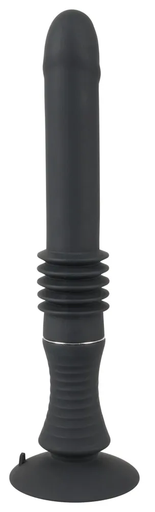 Přenosný přirážecí vibrátor You2Toys s přísavkou, 7 režimů vibrací, černý, 28,5 cm - obrázek 5