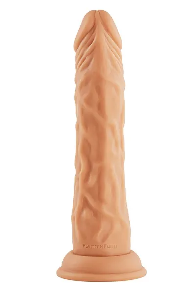 Realistický rotační vibrátor FemmeFunn Turbo Shaft s přísavkou, tělový, 21,6 cm - obrázek 5