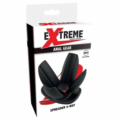 Roztahovací anální kolík Hidden Desire Extreme Spreader 4-Way, černý - obrázek 5