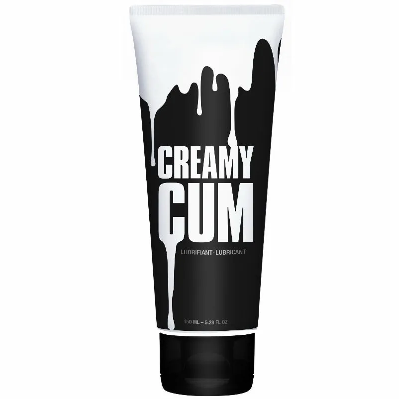Lubrikační gel Creamy Cum imitující sperma, na vodní bázi, 150 ml - obrázek 2