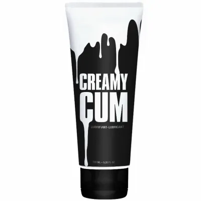 Lubrikační gel Creamy Cum imitující sperma, na vodní bázi, 150 ml - obrázek 2