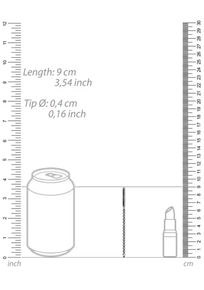 Kolík do penisu Mystim z nerezové oceli, 4 mm - obrázek 3