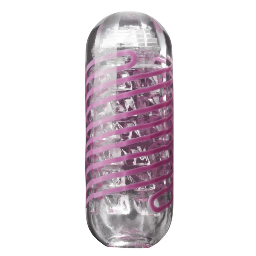Masturbátor Tenga Spinner 06 Brick se spirálovou strukturou