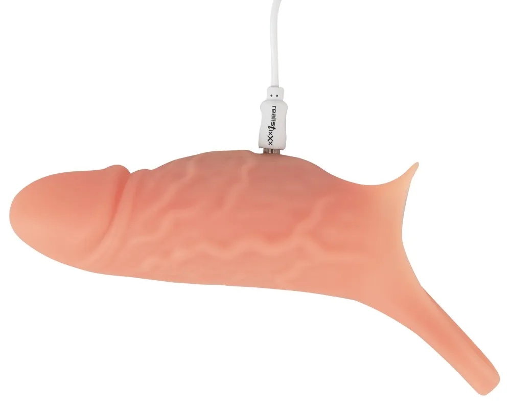 Vibrační návlek na penis Realistixxx RealSleeve Close, silikonový, 18 cm - obrázek 8