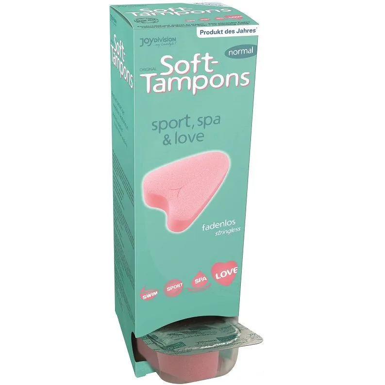 Houbové tampony bez šňůrky Joydivision Soft-Tampons Original Normal, 10 ks - obrázek 6
