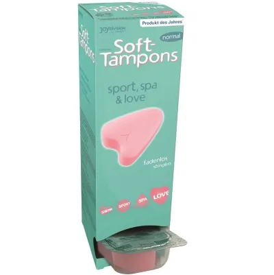 Houbové tampony bez šňůrky Joydivision Soft-Tampons Original Normal, 10 ks - obrázek 6