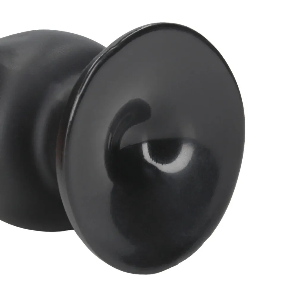 Velký anální kolík Ouch! Overdrive s přísavkou, černý, 23,5 cm - obrázek 6