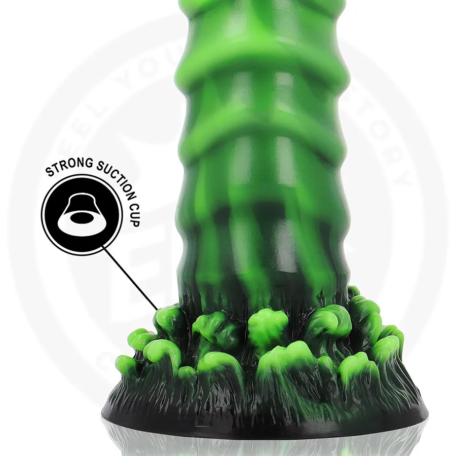 Silikonové dildo EPIC Caelion Living Root, 22,5 cm, zemité tóny - obrázek 8