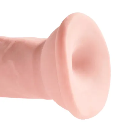 Realistické dildo King Cock Plus Triple Density s přísavkou, 15 cm - obrázek 5