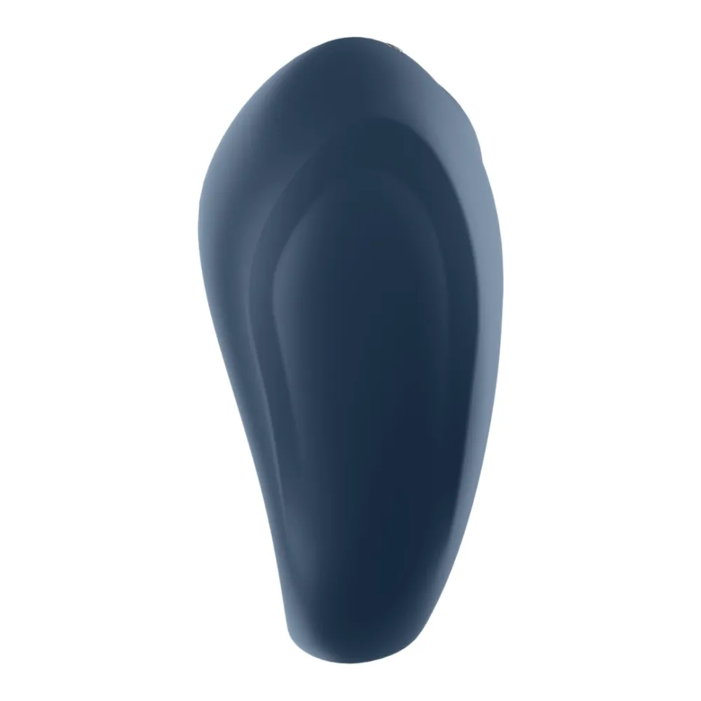Vibrační erekční kroužek Satisfyer Strong One, ovládání aplikací, modrý - obrázek 3