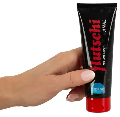 Hybridní lubrikační gel Flutschi s vůní ambry, 80 ml - obrázek 4