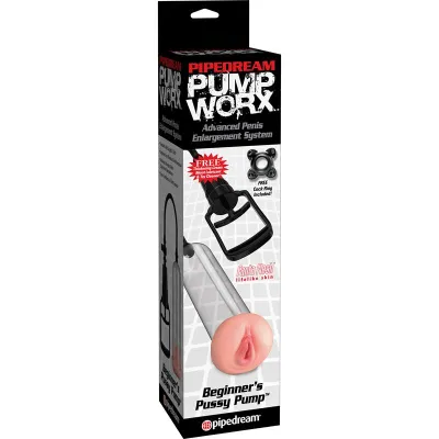 Vakuová pumpa na penis s vagínou Pump Worx pro začátečníky - obrázek 2