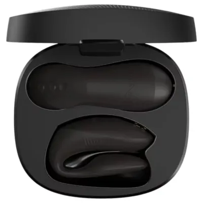 Prémiový vibrátor pro páry We-Vibe Chorus Pro s ovladačem, saténově černý - obrázek 3