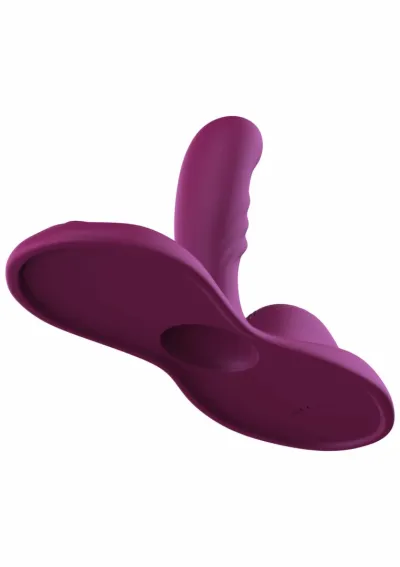 Vibrátor na tření She.E.O Triple Motor s dálkovým ovládáním, fialový - obrázek 5